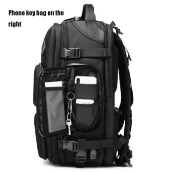 Ozuko-9309L Premium 50Liter High Quality Dabul Lock & Shoes Chamber System Backpack