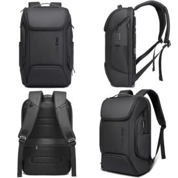 BANGE BG-7267 Waterproof Premium USB Output Laptop 15.6 Office Backpack