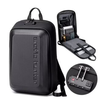 Arctic Hunter B00451Anti Thief TSA Lock Premium Laptop 15.6 Backpack