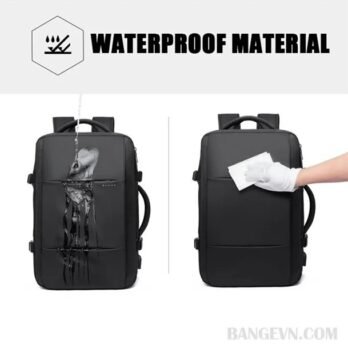 BANGE BG-1908D Large Capacity Expandable 45L Multi Function Backpack