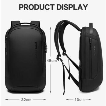 BANGE BG-7225 Anti Thief Lock System Business Laptop 15.6 Office Backpack
