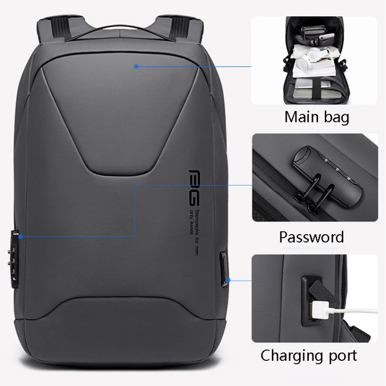 BANGE BG-22188 Anti Theft Business Backpack – photo 6