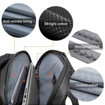 Arctic Hunter B00388 Waterproof School College University Office Laptop 15.6 Backpack