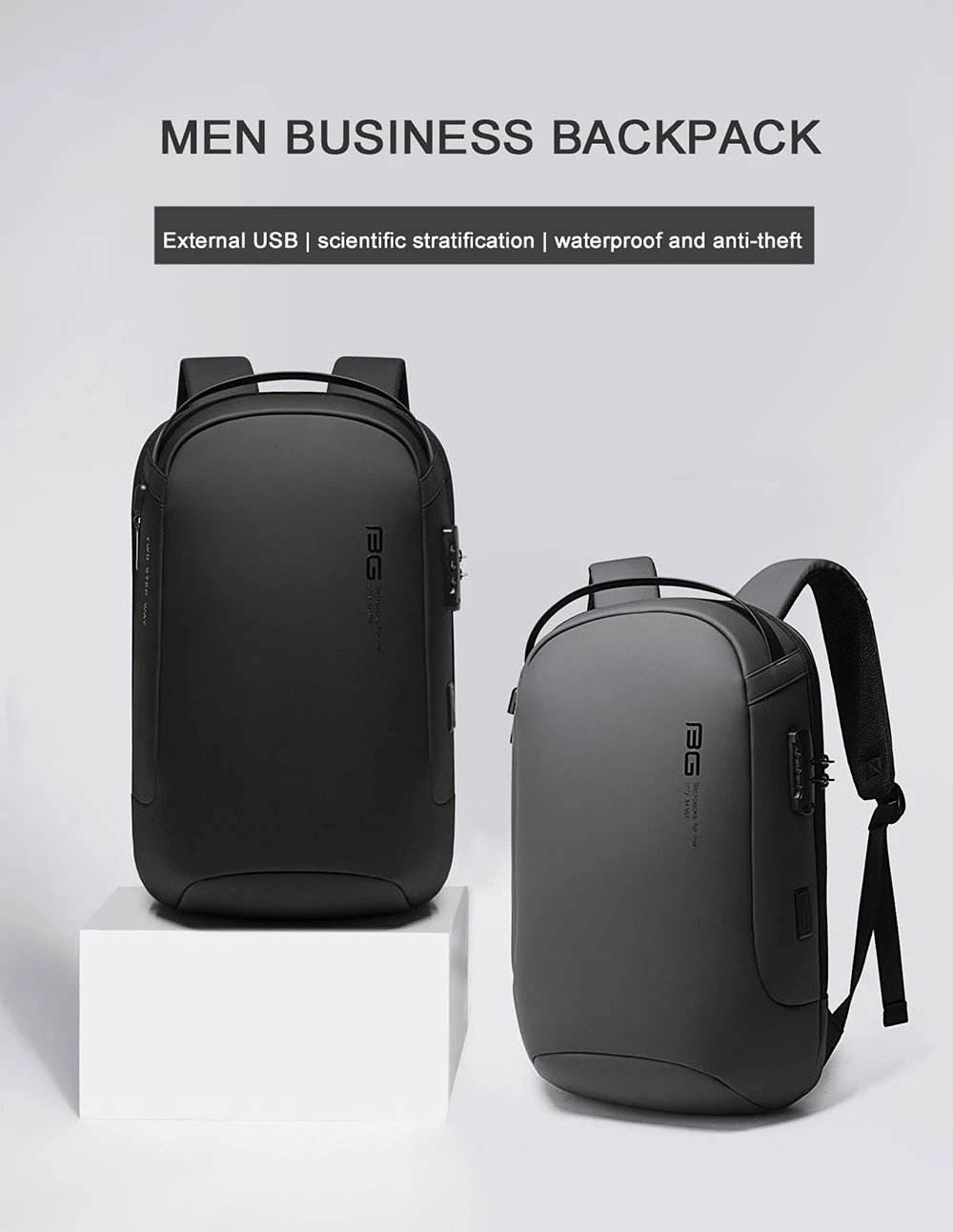BANGE BG-7225 Anti Theft Laptop Backpack – photo 8