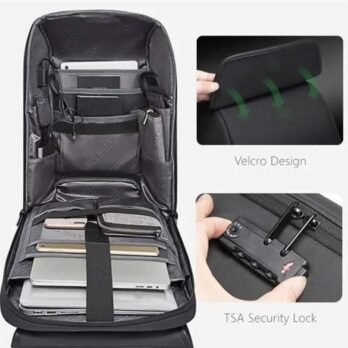 BANGE BG-7276 TSA Lock Anti Thief Business Premium Laptop 15.6 Office Backpack