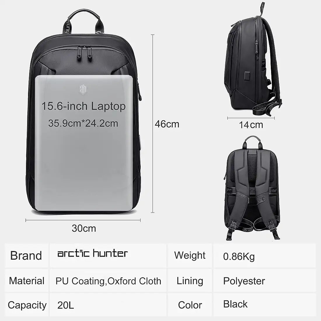 Arctic Hunter B00443 Backpack – photo 5