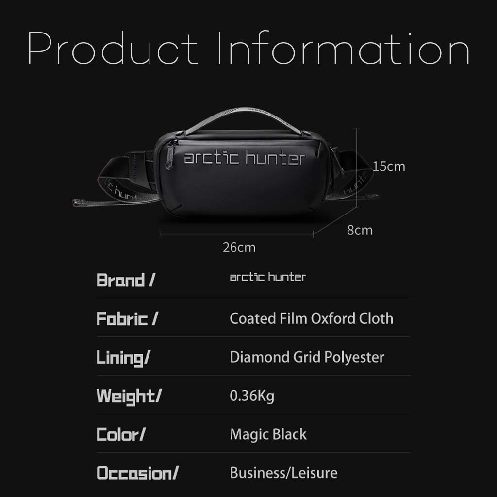 Arctic Hunter Y0020 Crossbody Bag – photo 10