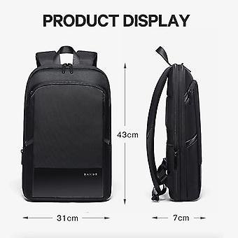 BANGE BG-77115 YKK Zipper Slim & Fulding Office Laptop 15.6 Backpack