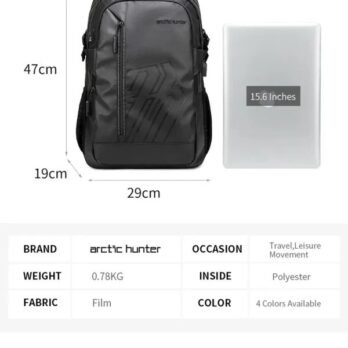 Arctic Hunter B00387 Premium Office Laptop 15.6 Backpack
