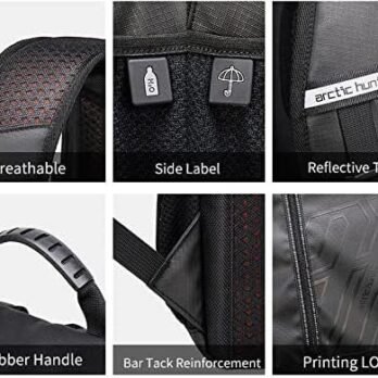Arctic Hunter B00387 School College University Office Laptop 15.6 Backpack