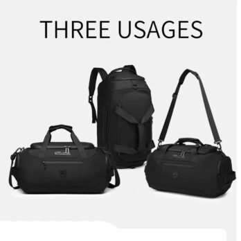 Ozuko 9651 Multi Function TSA lock Duffel Travel Bag