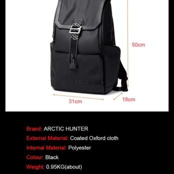 Arctic Hunter B00428 Anti Theft Business Laptop Backpack