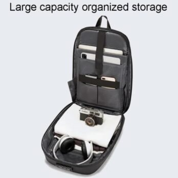 Tital – BANGE -7251 Anti Thief Ultra Smart Premium Backpack-black color