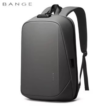 BANGE -7251 Anti Thief Ultra Smart Premium Backpack-Ash color
