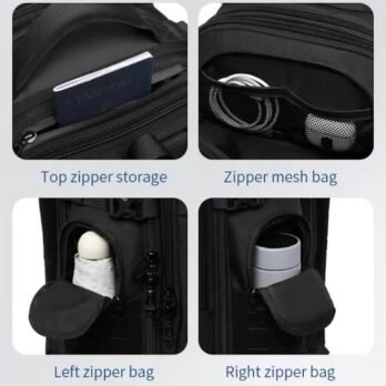 Ozuko -9842 Premium 45L High Quality Backpack