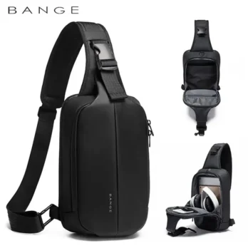BANGE BG-7210 Premium Crossbody Sling Bag – Stylish Anti-Theft Shoulder Bag with Large Capacity & 9.7-Inch Laptop Compartment