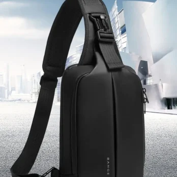 BANGE BG-7210 Premium Crossbody Sling Bag – Stylish Anti-Theft Shoulder Bag with Large Capacity & 9.7-Inch Laptop Compartment