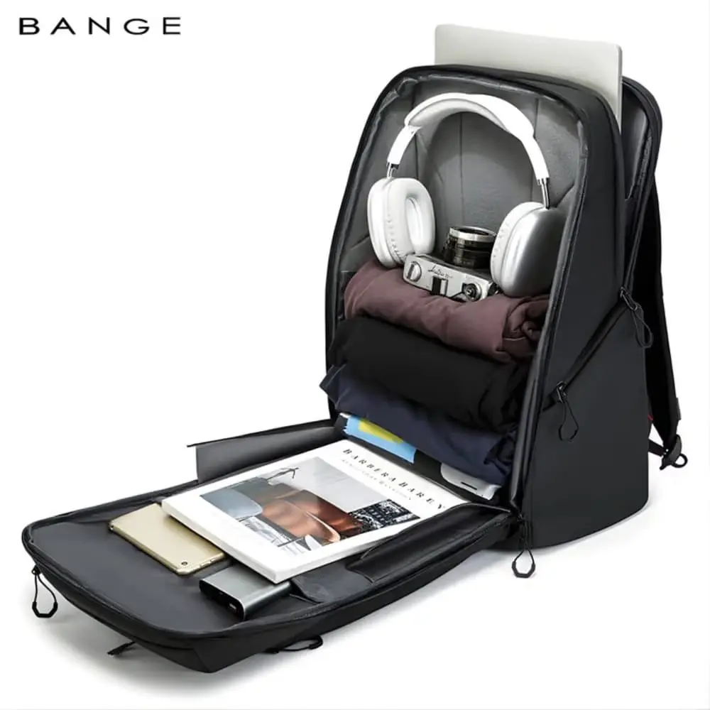 BANGE BG-7210 Premium Laptop Backpack – Large Capacity Travel & Business Backpack with Smart Compartments