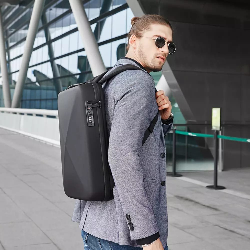BANGE BG-22092 Anti Theft Ykk Zipper TSA Lock Premium Laptop Office Backpack