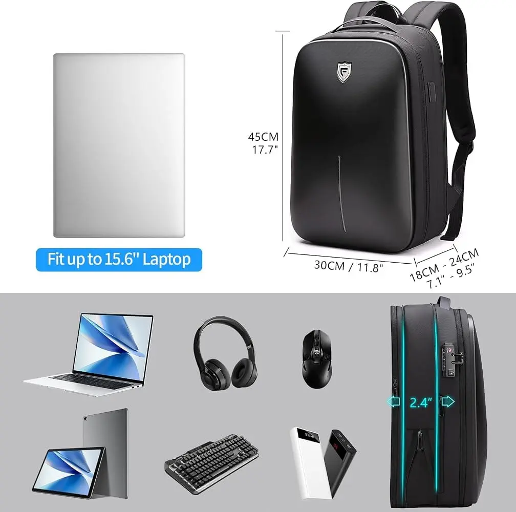 Fenruien FR-3208 Premium Ykk Zipper TSALock Multi Function Backpack
