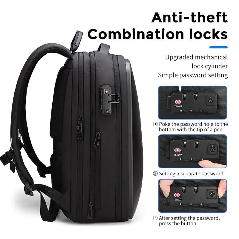 Fenruien FR-3208 Premium Ykk Zipper TSALock Multi Function Backpack