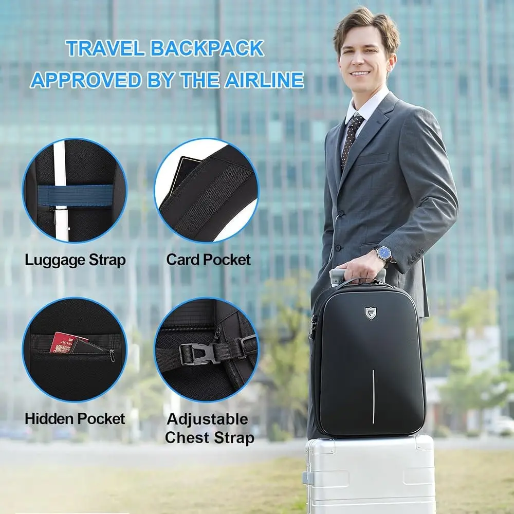 Fenruien FR-3208 Premium Ykk Zipper TSALock Multi Function Backpack