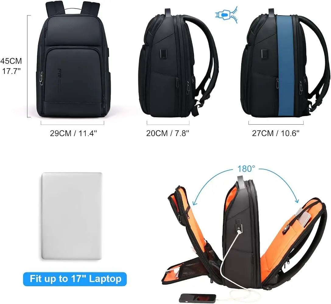 Fenruien FR-8289 Multi Function Anti Theft Ykk Zipper High Quality Backpack